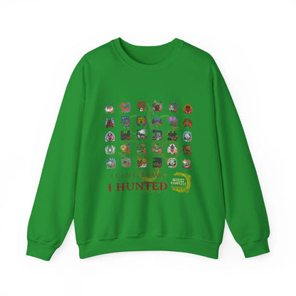 Monster Hunter Wilds Sweatshirt – Unisex Gamer Crewneck with Front & Back Print  Geniogoods