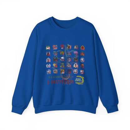 Monster Hunter Wilds Sweatshirt – Unisex Gamer Crewneck with Front & Back Print  Geniogoods
