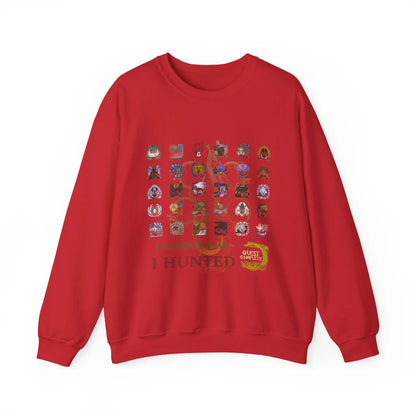 Monster Hunter Wilds Sweatshirt – Unisex Gamer Crewneck with Front & Back Print  Geniogoods