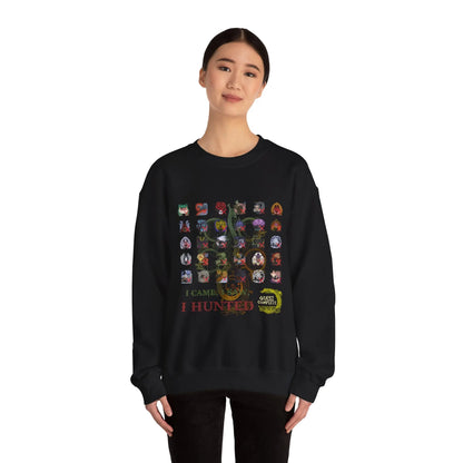 Monster Hunter Wilds Sweatshirt – Unisex Gamer Crewneck with Front & Back Print  Geniogoods
