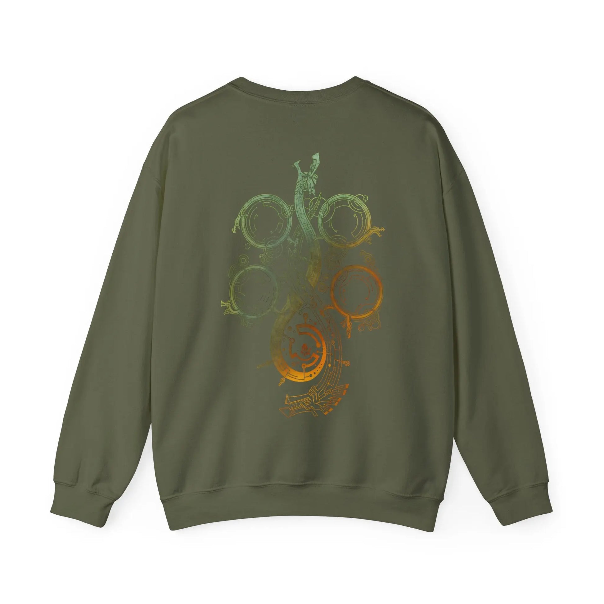Monster Hunter Wilds Sweatshirt – Unisex Gamer Crewneck with Front & Back Print  Geniogoods