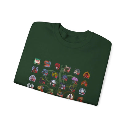 Monster Hunter Wilds Sweatshirt – Unisex Gamer Crewneck with Front & Back Print  Geniogoods