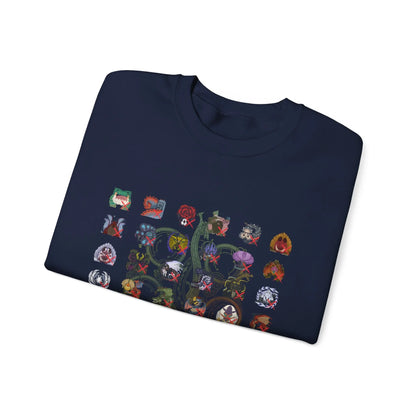Monster Hunter Wilds Sweatshirt – Unisex Gamer Crewneck with Front & Back Print  Geniogoods