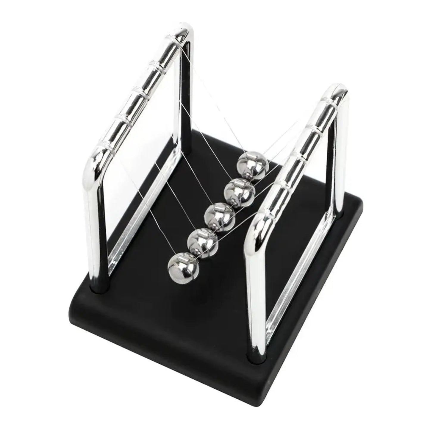 Newton’s Cradle Desk Toy – Classic Science Pendulum for Office & Home Decor