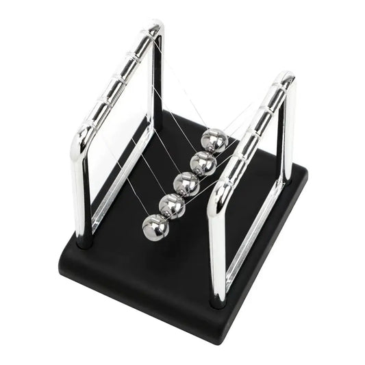 Newton’s Cradle Desk Toy – Classic Science Pendulum for Office & Home Decor