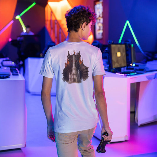T-shirt Oblivion Imperial City – Motif éventail recto-verso