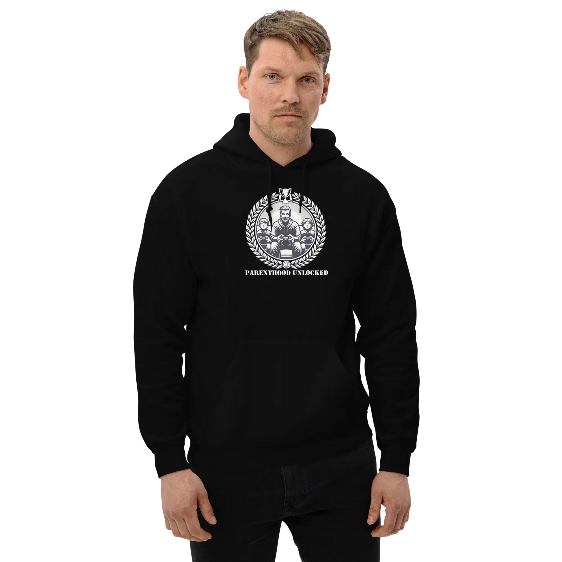 Parenthood Unlocked Hoodie | Unisex Classic | Gamer Achievement Hoodie for New Parents  Geniogoods