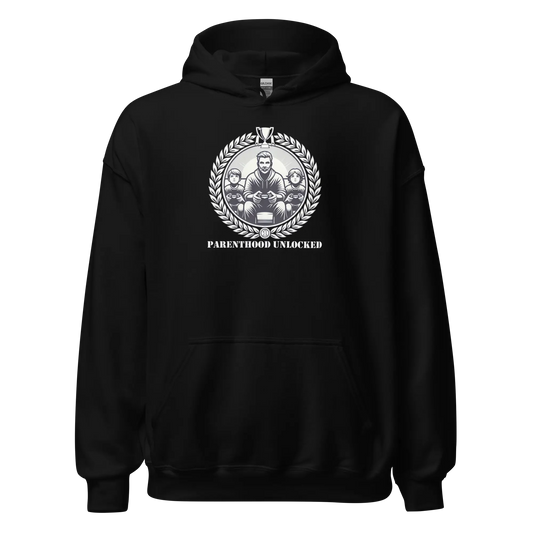 Parenthood Unlocked Hoodie | Unisex Classic | Gamer Achievement Hoodie for New Parents  Geniogoods