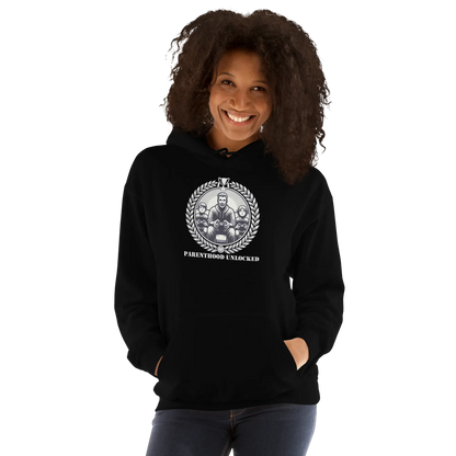 Parenthood Unlocked Hoodie | Unisex Classic | Gamer Achievement Hoodie for New Parents  Geniogoods