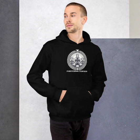 Parenthood Unlocked Hoodie | Unisex Classic | Gamer Achievement Hoodie for New Parents  Geniogoods