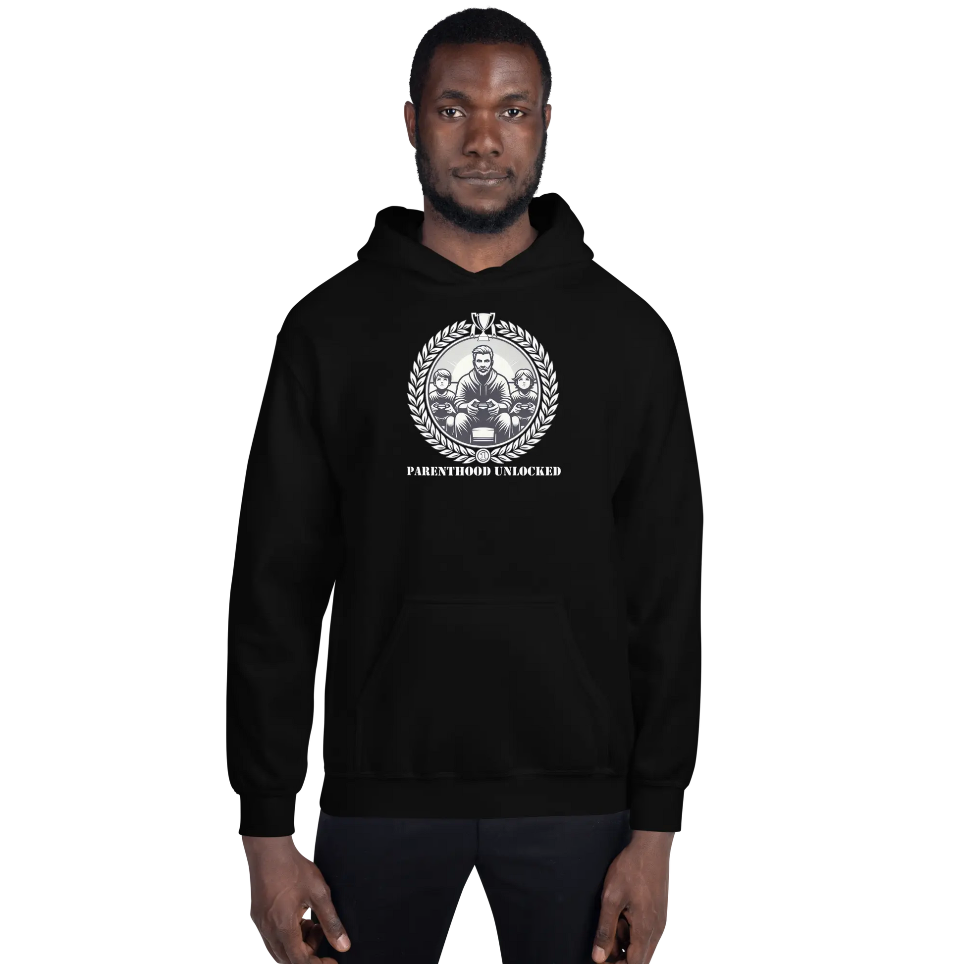 Parenthood Unlocked Hoodie | Unisex Classic | Gamer Achievement Hoodie for New Parents  Geniogoods