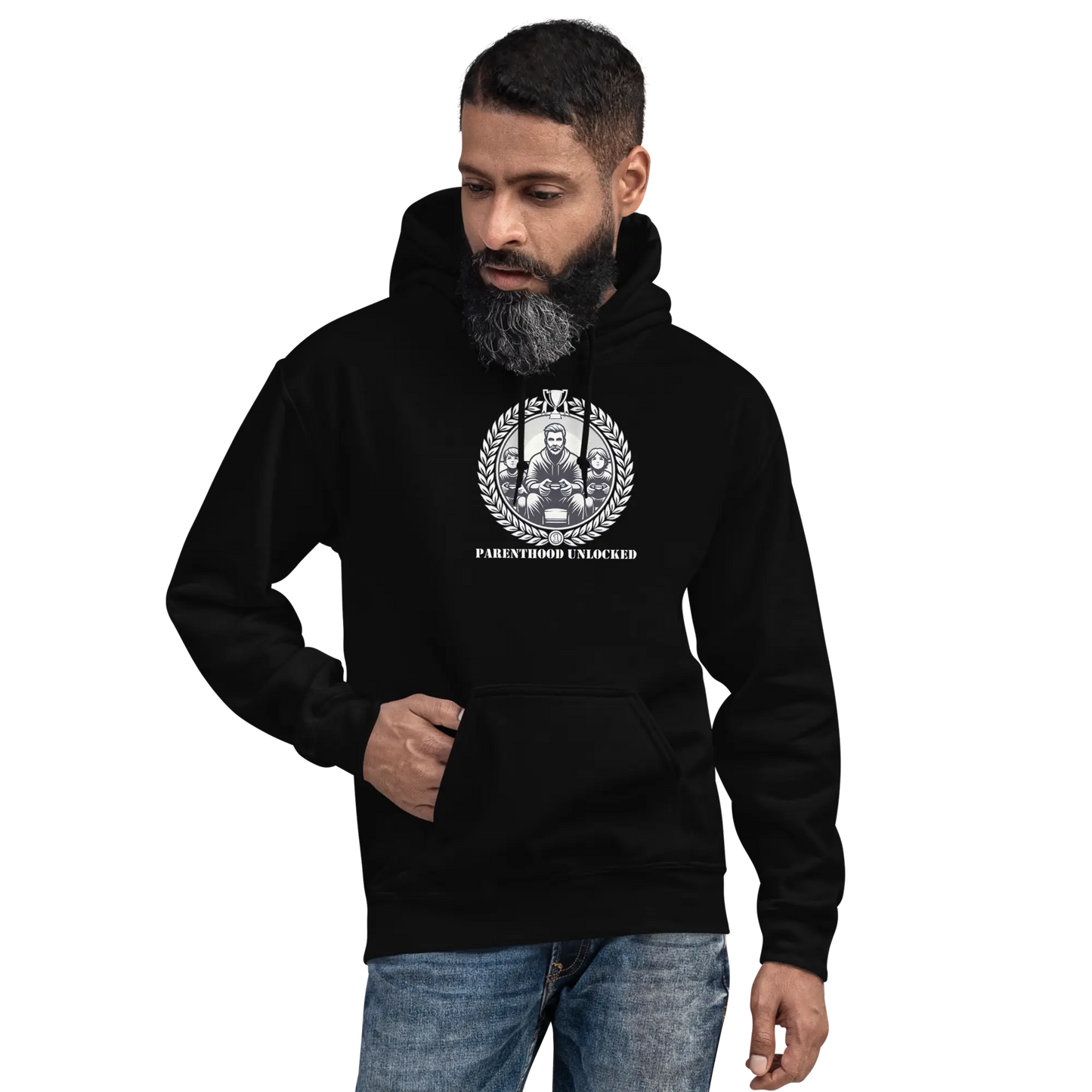 Parenthood Unlocked Hoodie | Unisex Classic | Gamer Achievement Hoodie for New Parents  Geniogoods