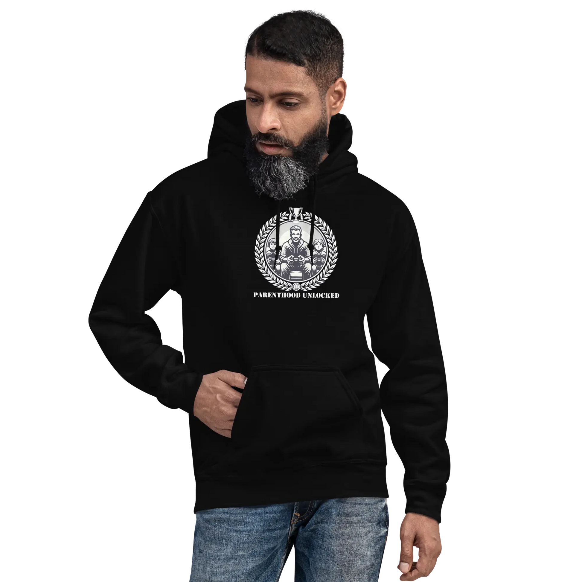 Parenthood Unlocked Hoodie | Unisex Classic | Gamer Achievement Hoodie for New Parents  Geniogoods