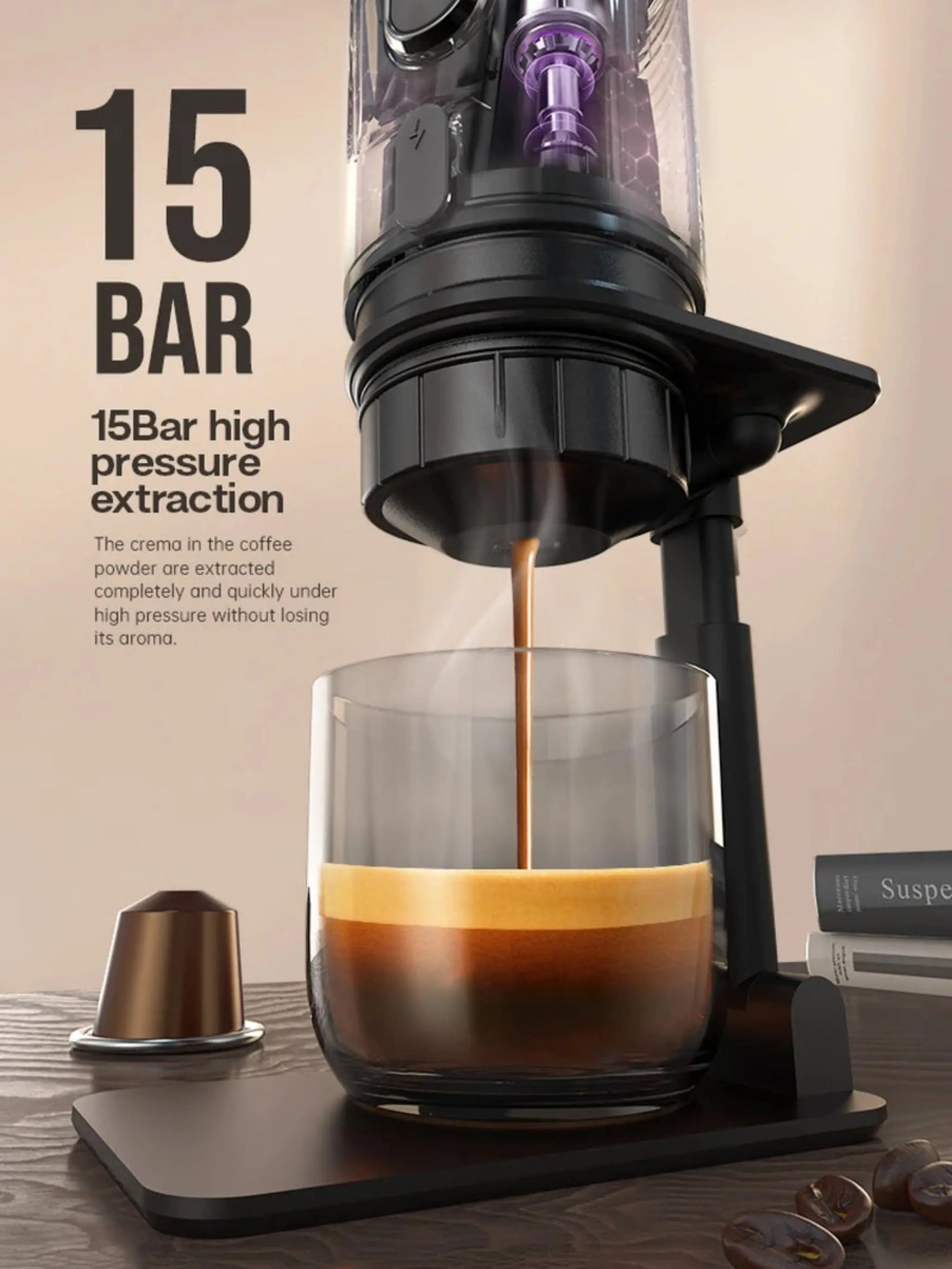 Portable Coffee Machine for Car & Home – DC12V Espresso Maker