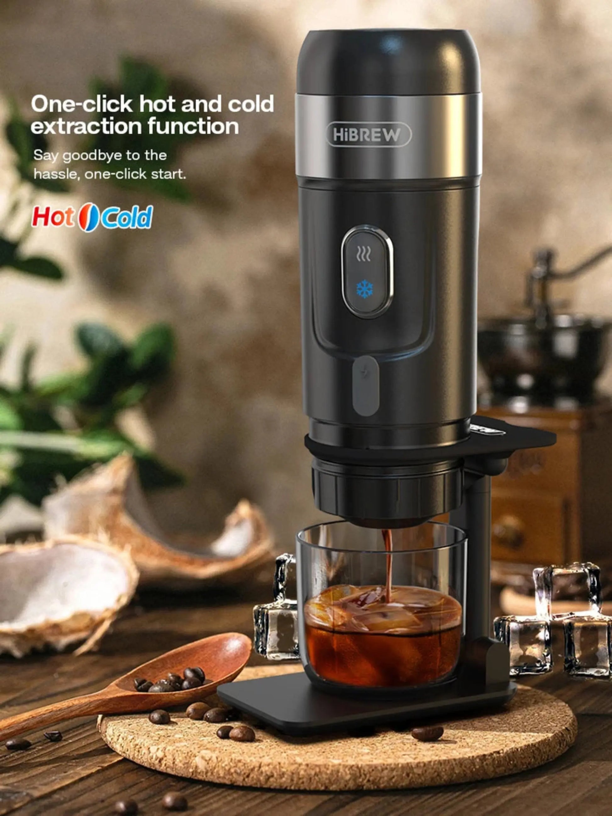 Portable Coffee Machine for Car & Home – DC12V Espresso Maker