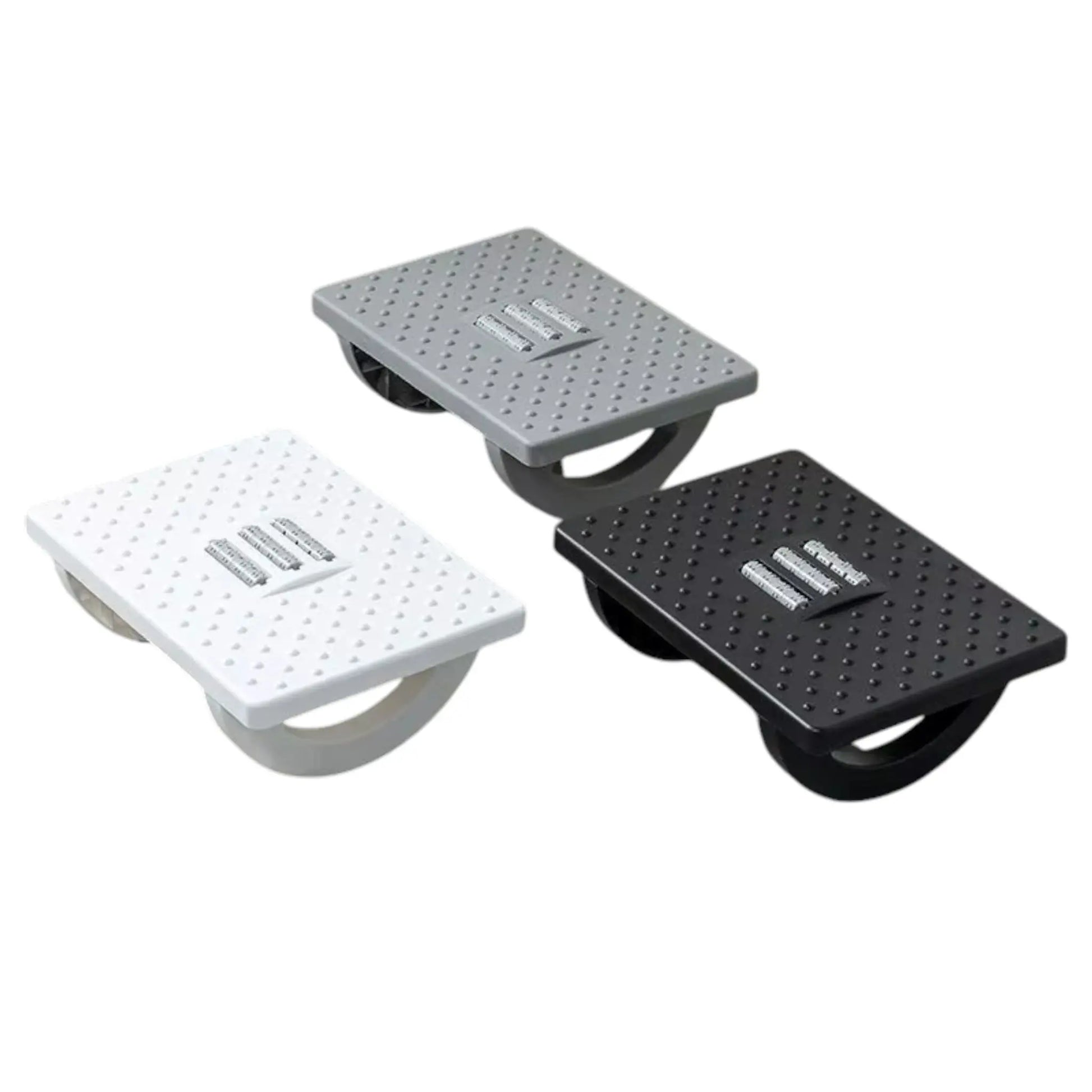 Portable Ergonomic Footrest | Massage Foot Stool for Home & Office Geniogoods