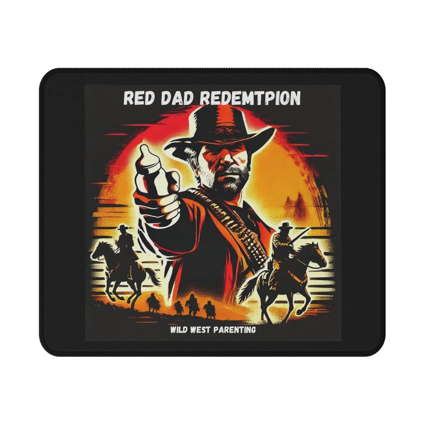 Red Dad Redemption | Gaming Mouse Pad | Perfect for Red Dead Redemption fans  Geniogoods
