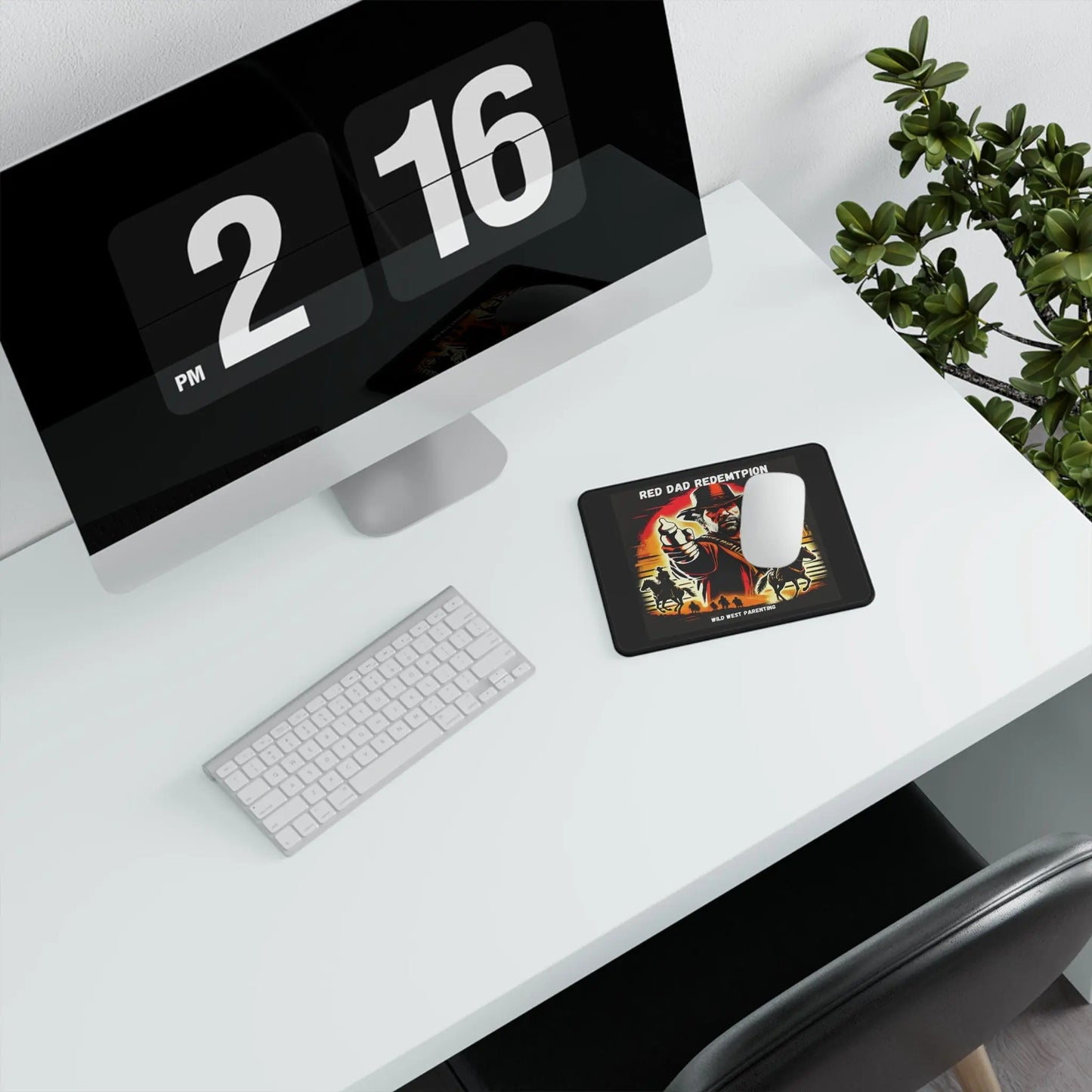 Red Dad Redemption | Gaming Mouse Pad | Perfect for Red Dead Redemption fans  Geniogoods
