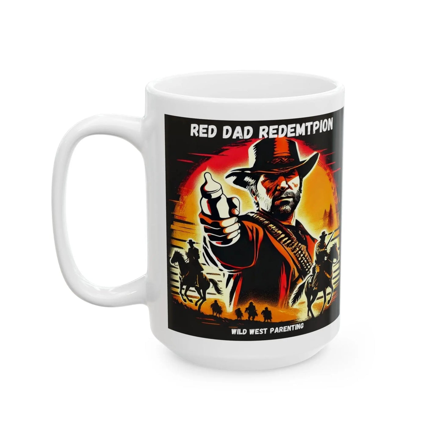 Red Dad Redemption | Inspirational Ceramic Mug - 11oz & 15oz | Perfect for Red Dead Redemption fans  Geniogoods