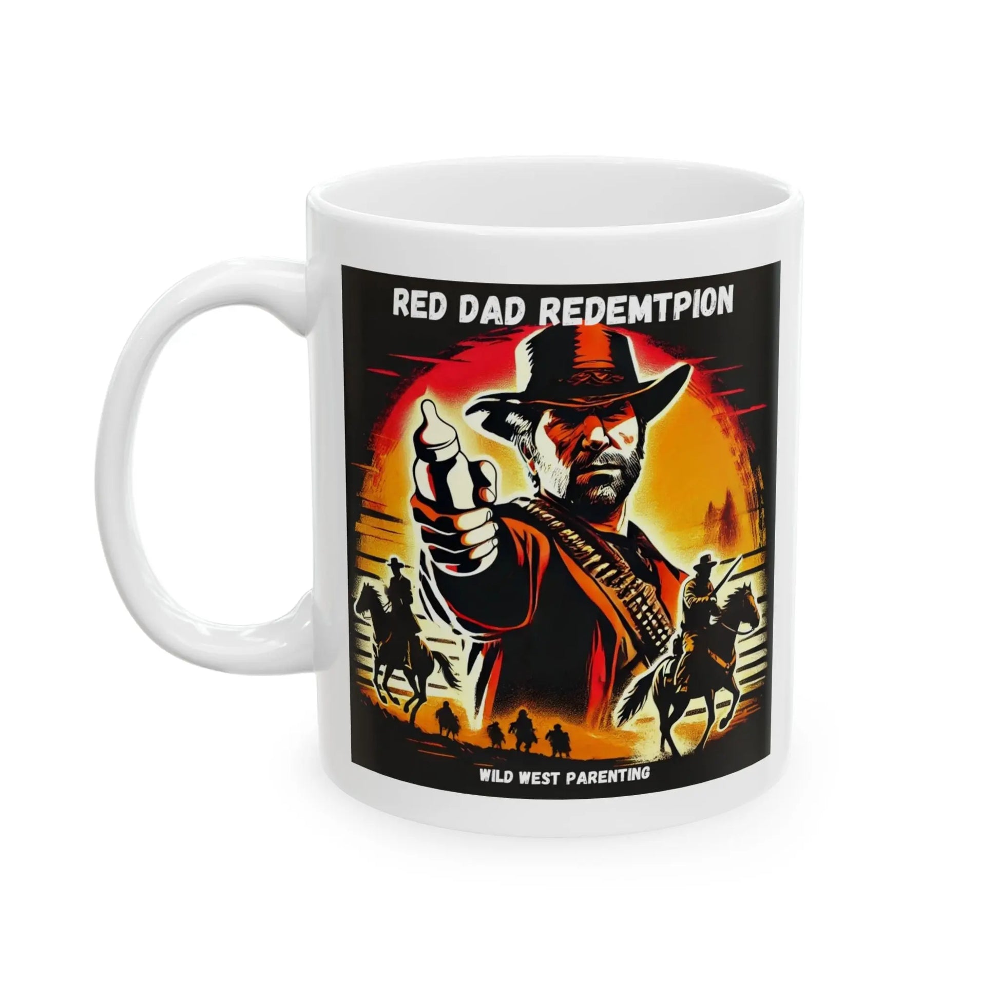 Red Dad Redemption | Inspirational Ceramic Mug - 11oz & 15oz | Perfect for Red Dead Redemption fans  Geniogoods