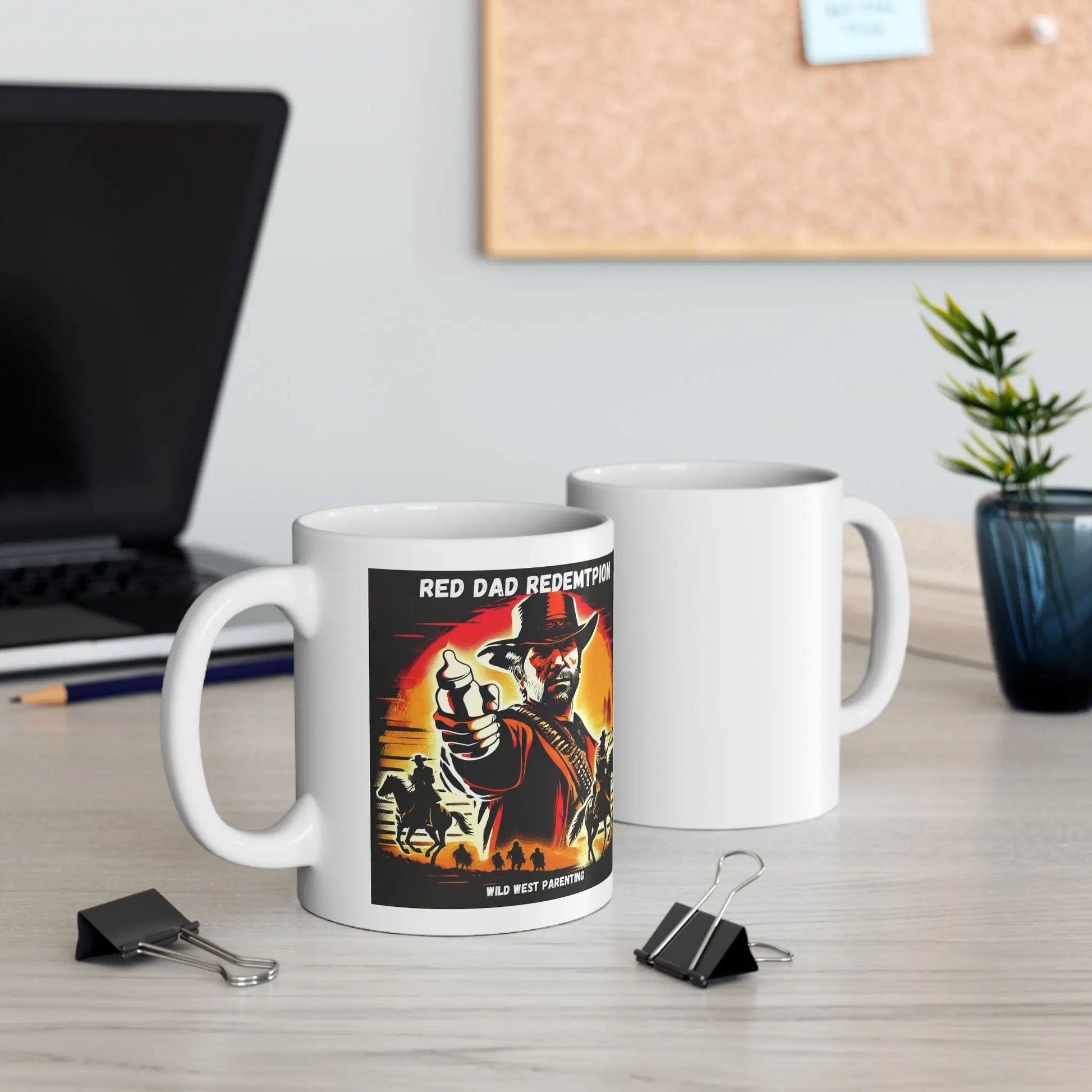 Red Dad Redemption | Inspirational Ceramic Mug - 11oz & 15oz | Perfect for Red Dead Redemption fans  Geniogoods