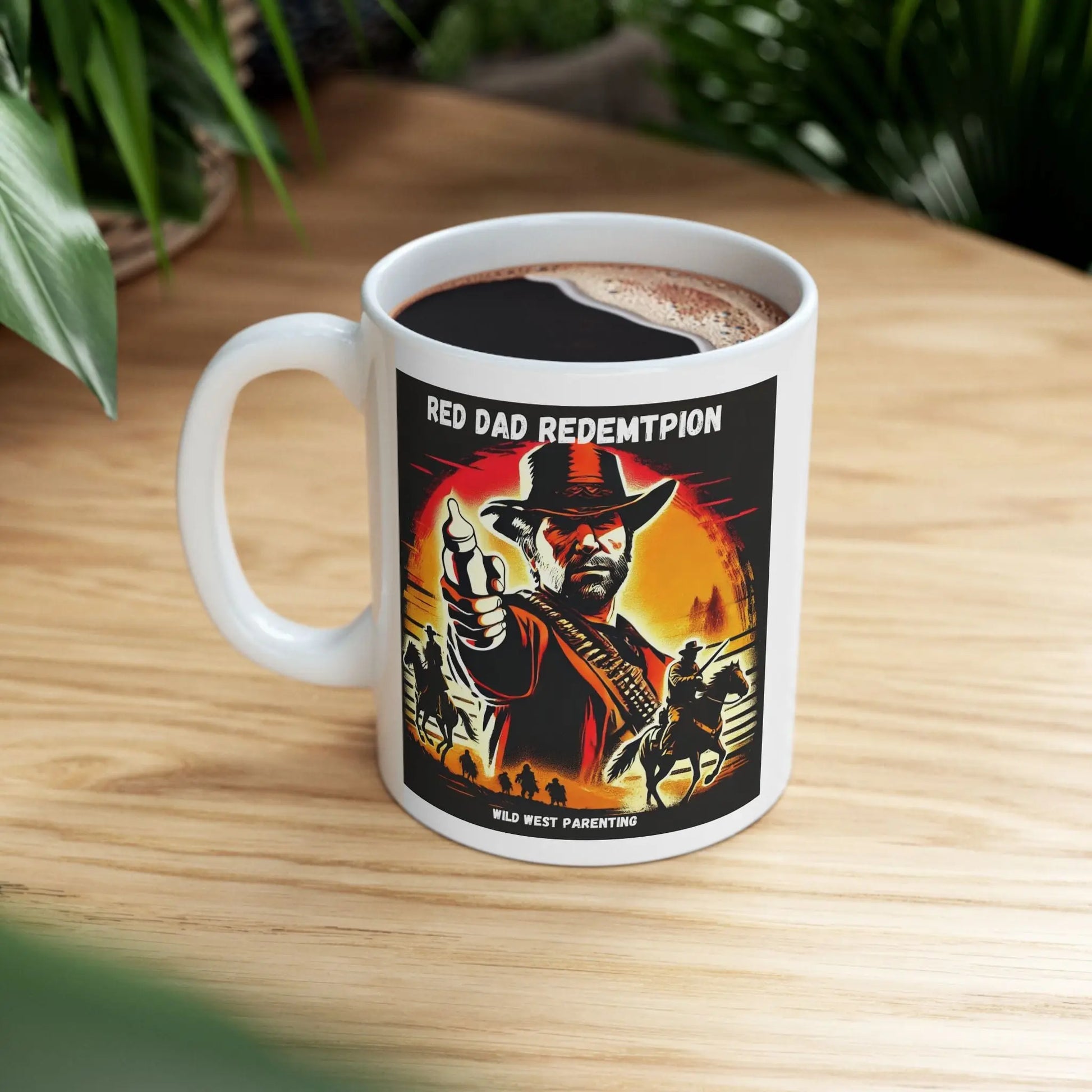 Red Dad Redemption | Inspirational Ceramic Mug - 11oz & 15oz | Perfect for Red Dead Redemption fans  Geniogoods