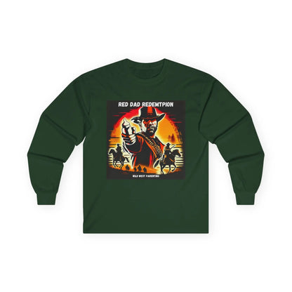Red Dad Redemption | Long Sleeve Tee | Perfect for Red Dead Redemption fans  Geniogoods