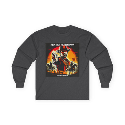 Red Dad Redemption | Long Sleeve Tee | Perfect for Red Dead Redemption fans  Geniogoods
