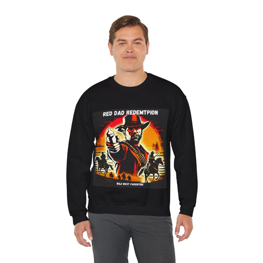 Red Dad Redemption | Unisex Crewneck Sweatshirt | Perfect for Red Dead Redemption fans  Geniogoods