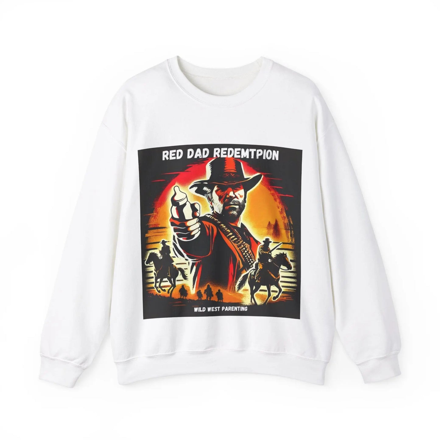 Red Dad Redemption | Unisex Crewneck Sweatshirt | Perfect for Red Dead Redemption fans  Geniogoods