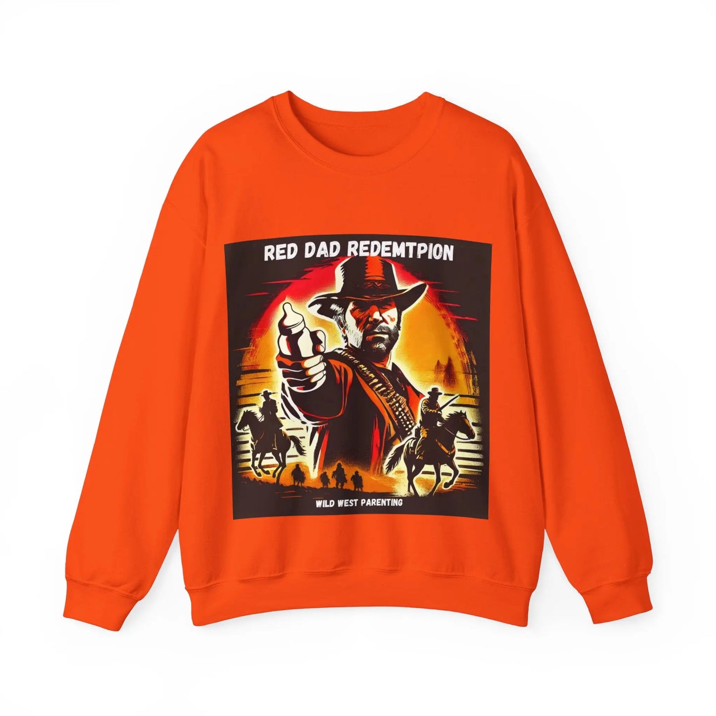 Red Dad Redemption | Unisex Crewneck Sweatshirt | Perfect for Red Dead Redemption fans  Geniogoods