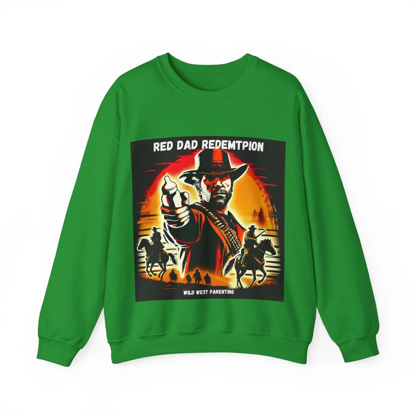 Red Dad Redemption | Unisex Crewneck Sweatshirt | Perfect for Red Dead Redemption fans  Geniogoods