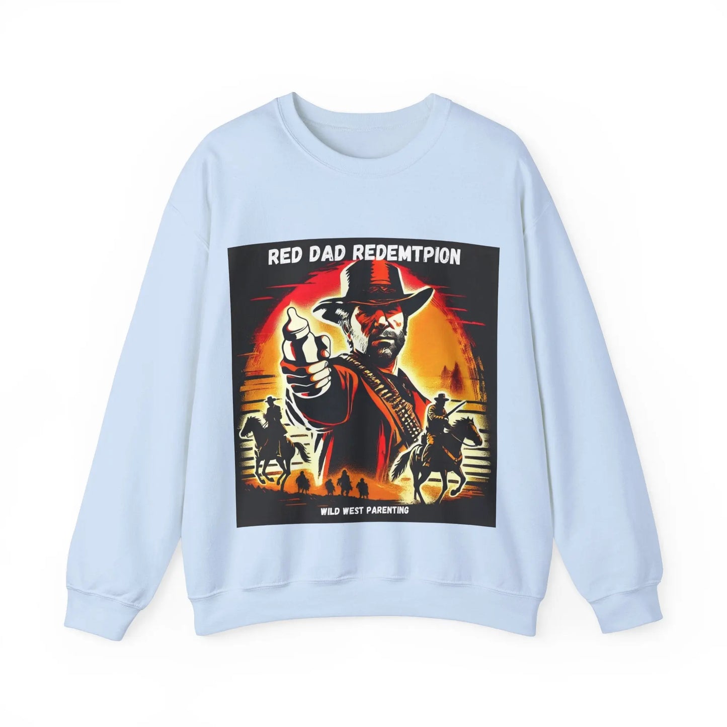 Red Dad Redemption | Unisex Crewneck Sweatshirt | Perfect for Red Dead Redemption fans  Geniogoods