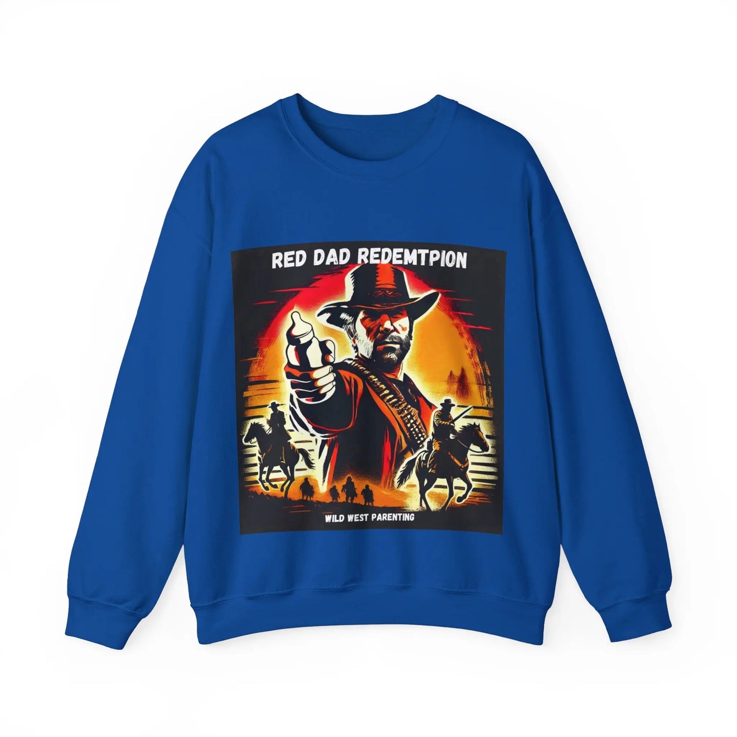 Red Dad Redemption | Unisex Crewneck Sweatshirt | Perfect for Red Dead Redemption fans  Geniogoods
