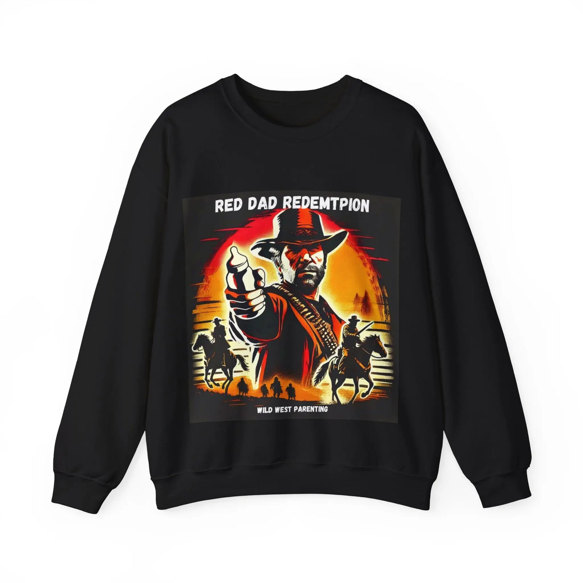 Red Dad Redemption | Unisex Crewneck Sweatshirt | Perfect for Red Dead Redemption fans  Geniogoods