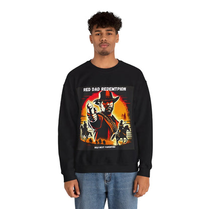 Red Dad Redemption | Unisex Crewneck Sweatshirt | Perfect for Red Dead Redemption fans  Geniogoods