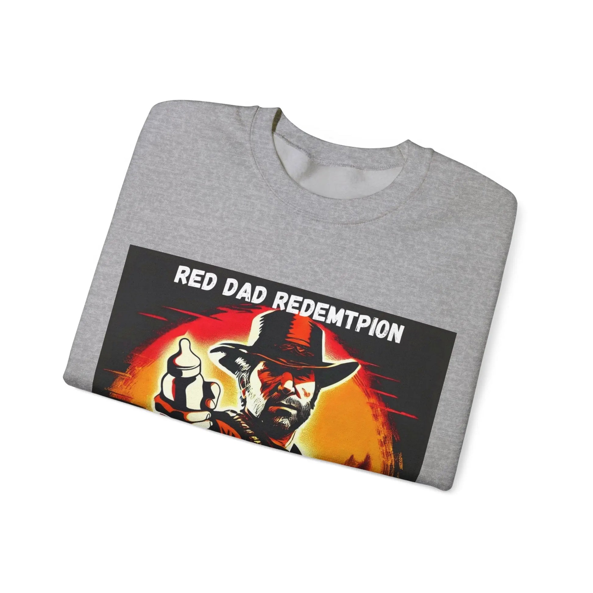 Red Dad Redemption | Unisex Crewneck Sweatshirt | Perfect for Red Dead Redemption fans  Geniogoods
