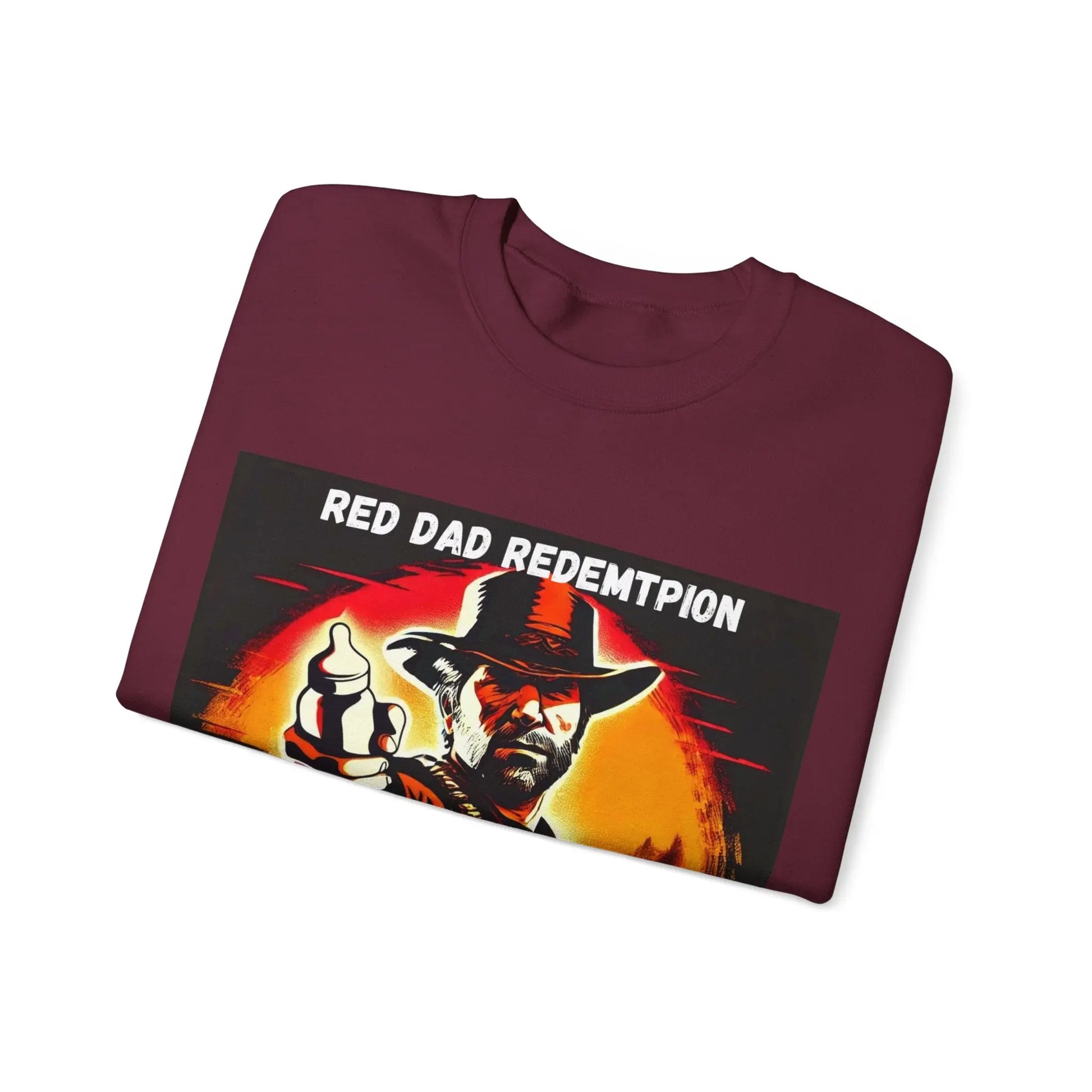 Red Dad Redemption | Unisex Crewneck Sweatshirt | Perfect for Red Dead Redemption fans  Geniogoods