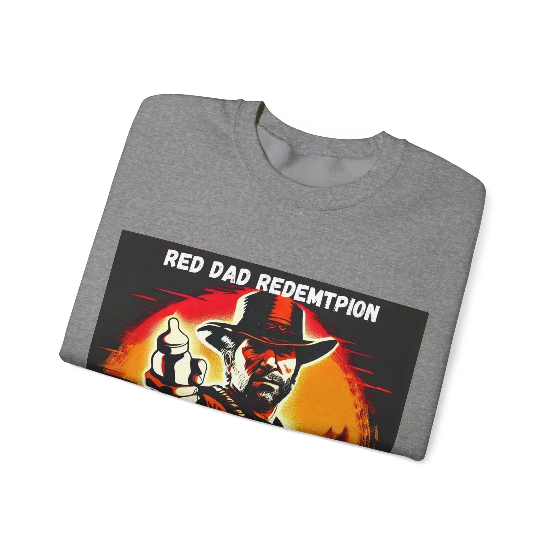 Red Dad Redemption | Unisex Crewneck Sweatshirt | Perfect for Red Dead Redemption fans  Geniogoods