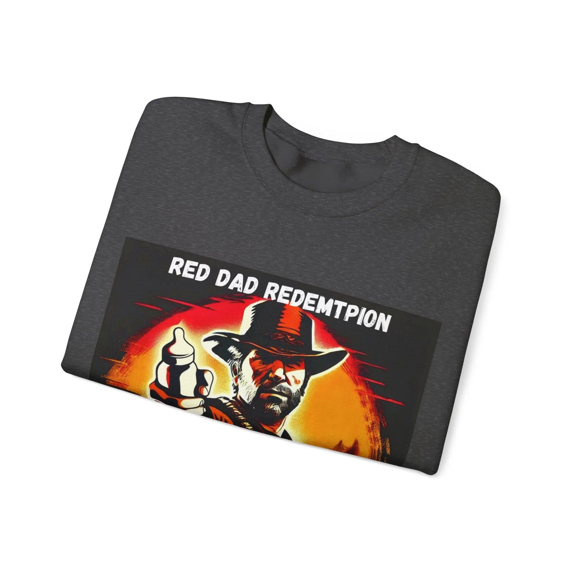 Red Dad Redemption | Unisex Crewneck Sweatshirt | Perfect for Red Dead Redemption fans  Geniogoods