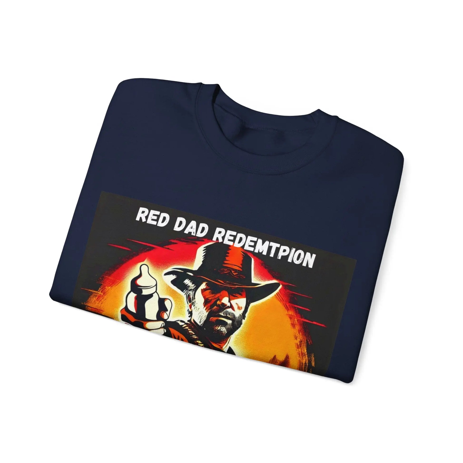 Red Dad Redemption | Unisex Crewneck Sweatshirt | Perfect for Red Dead Redemption fans  Geniogoods