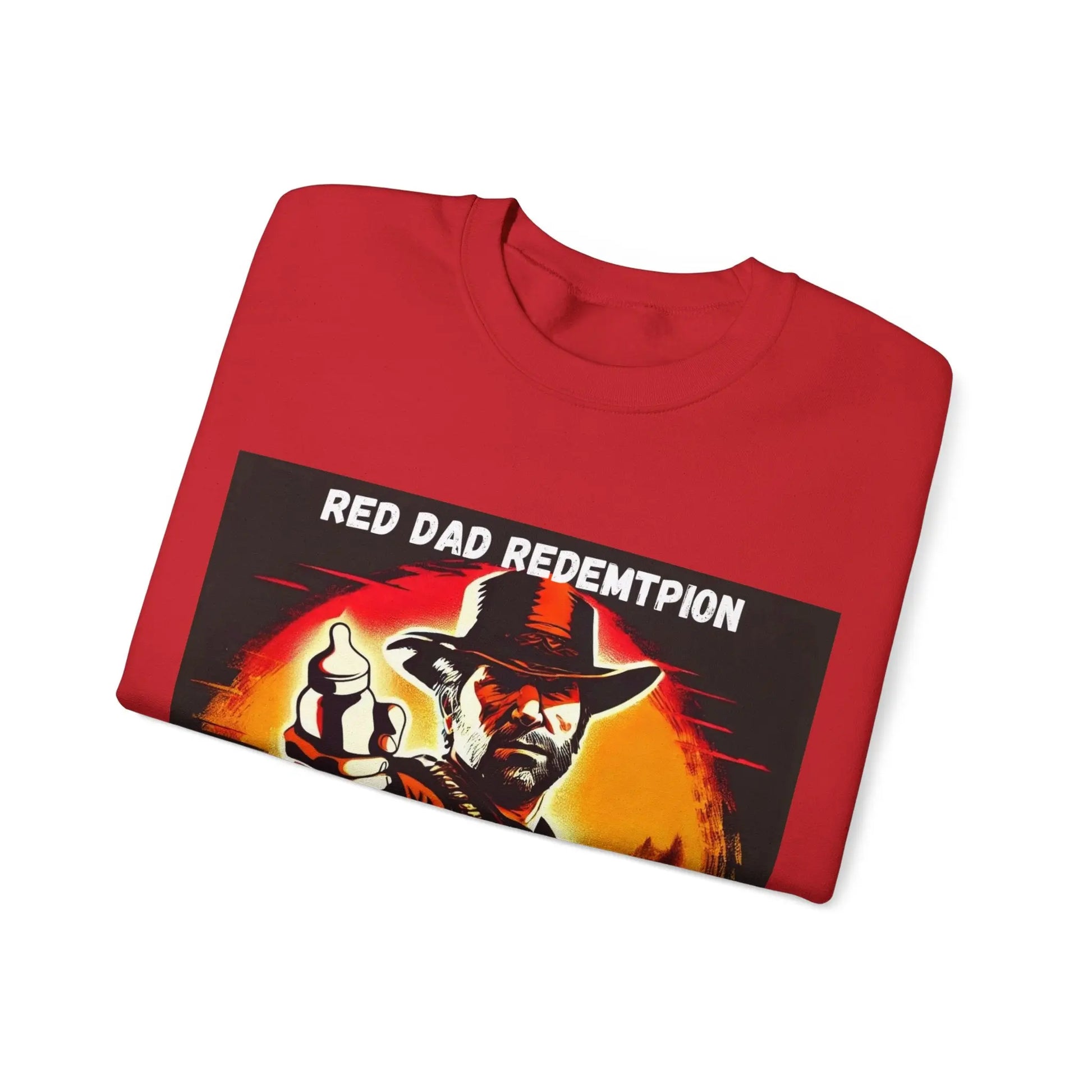 Red Dad Redemption | Unisex Crewneck Sweatshirt | Perfect for Red Dead Redemption fans  Geniogoods