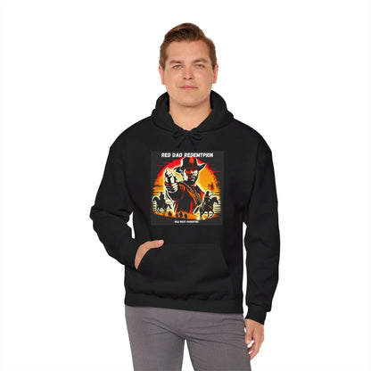 Red Dad Redemption | Unisex Hooded Sweatshirt | Perfect for Red Dead Redemption fans  Geniogoods