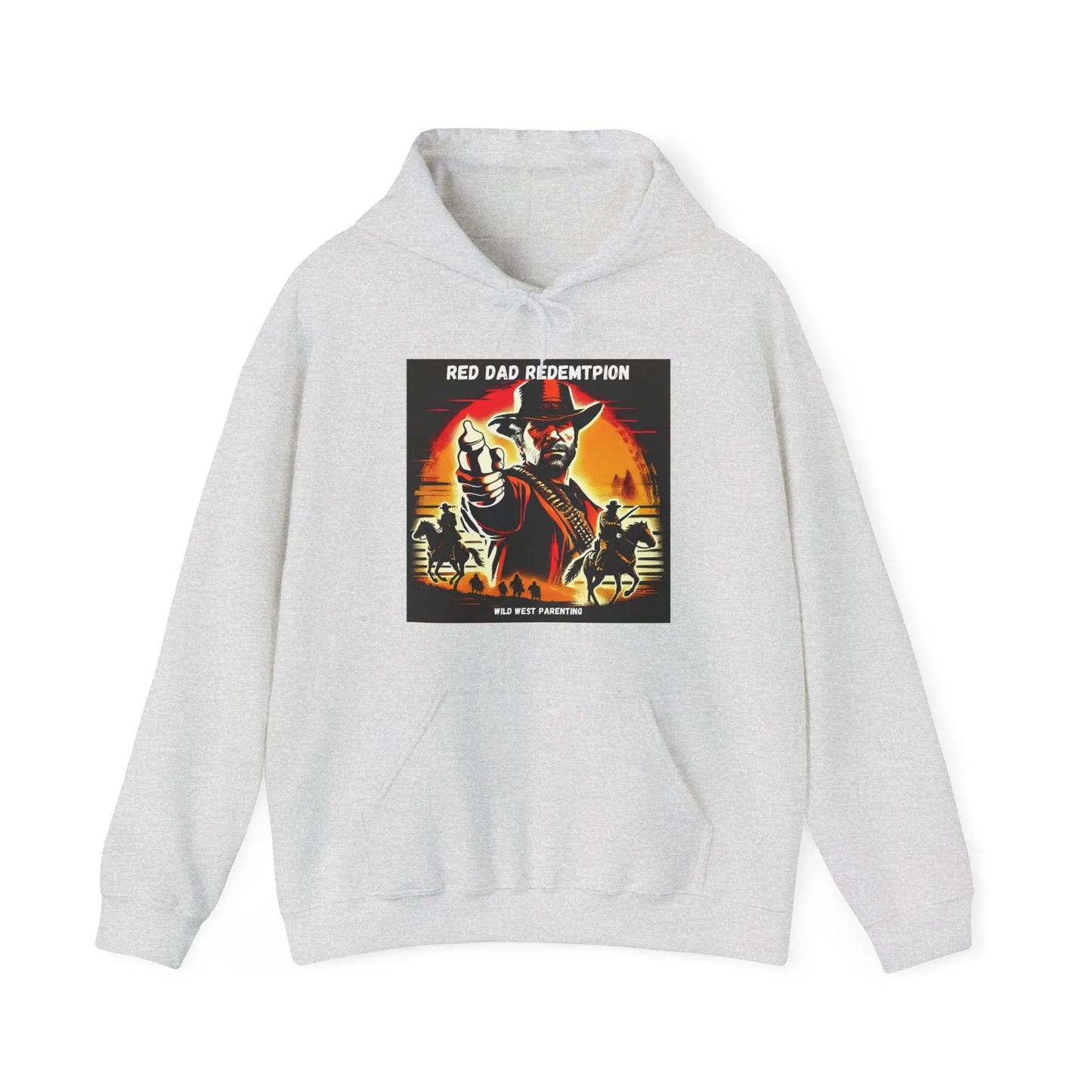 Red Dad Redemption | Unisex Hooded Sweatshirt | Perfect for Red Dead Redemption fans  Geniogoods