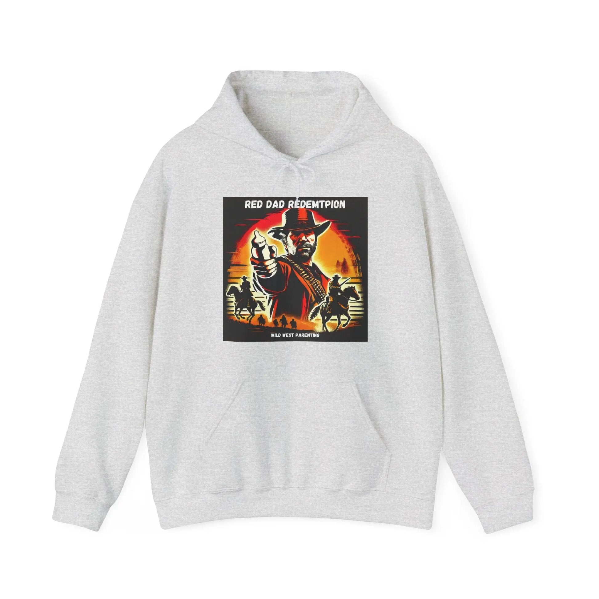 Red Dad Redemption | Unisex Hooded Sweatshirt | Perfect for Red Dead Redemption fans  Geniogoods