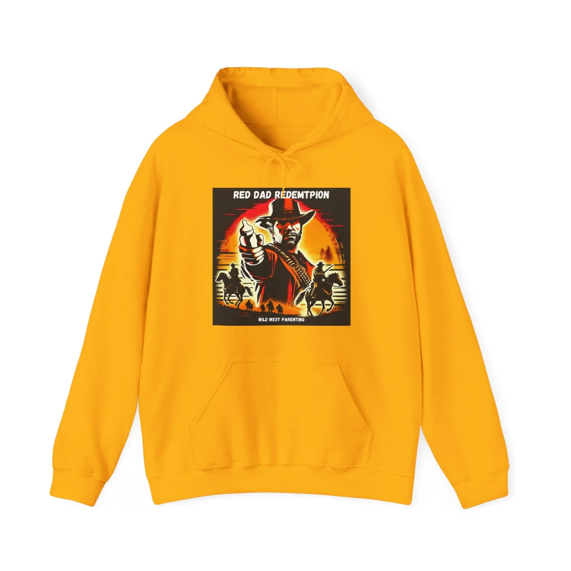 Red Dad Redemption | Unisex Hooded Sweatshirt | Perfect for Red Dead Redemption fans  Geniogoods