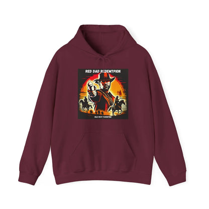 Red Dad Redemption | Unisex Hooded Sweatshirt | Perfect for Red Dead Redemption fans  Geniogoods