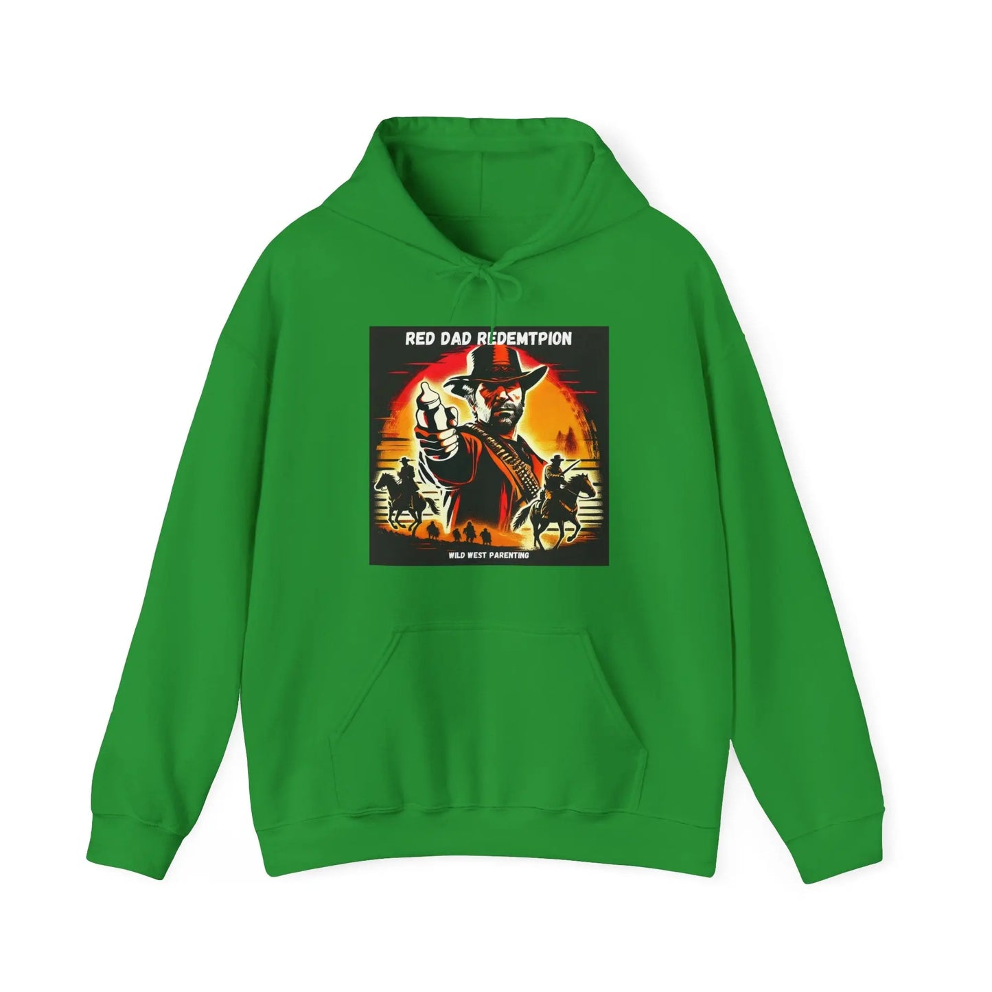 Red Dad Redemption | Unisex Hooded Sweatshirt | Perfect for Red Dead Redemption fans  Geniogoods