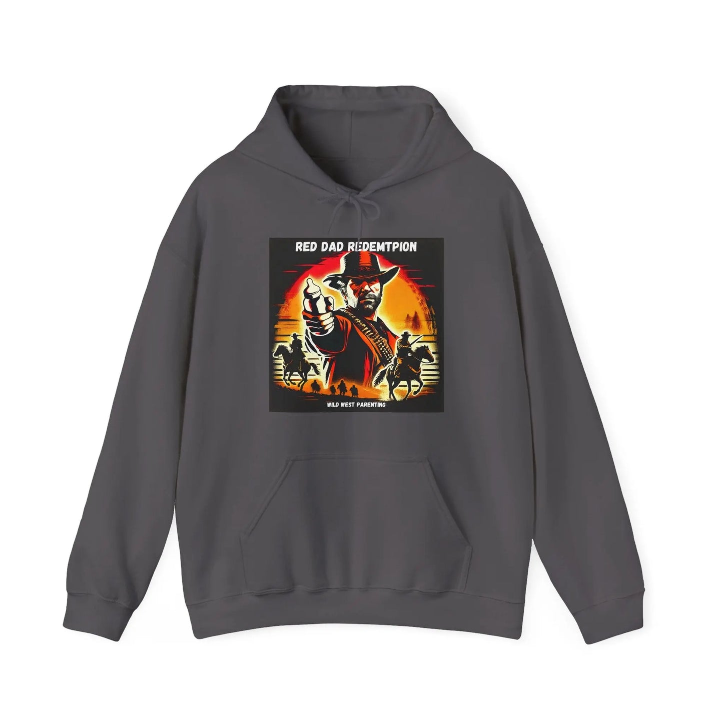 Red Dad Redemption | Unisex Hooded Sweatshirt | Perfect for Red Dead Redemption fans  Geniogoods