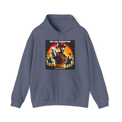 Red Dad Redemption | Unisex Hooded Sweatshirt | Perfect for Red Dead Redemption fans  Geniogoods